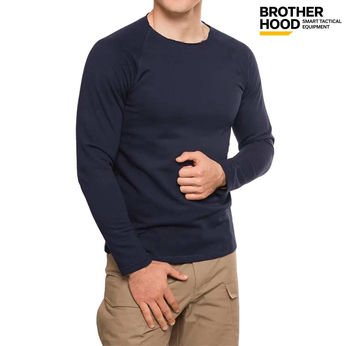 Світшот, пуловер чоловічий Brotherhood T.OR темно-синій, фото 1