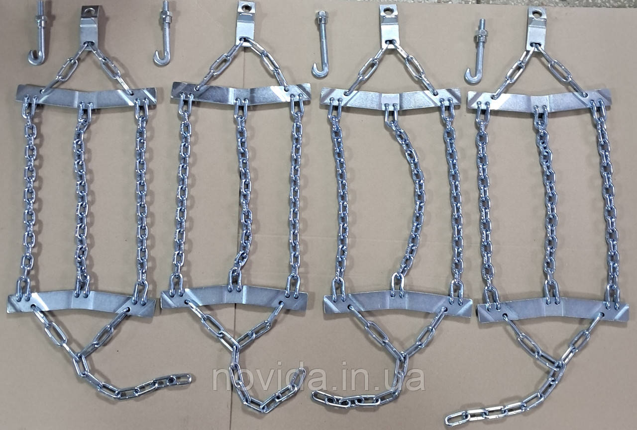 Цепі протиковзання Truck на колеса фури MODEL 1 (4 шт.) (в мішку) (MODEL 1)-01