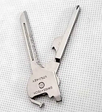 Оригінал Ключ-мультитул Swiss-Tech 6 в 1 брелок із нержавки Utili-key, фото 6