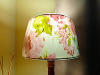 Абажур для настільної лампи або нічника круглий, овальний