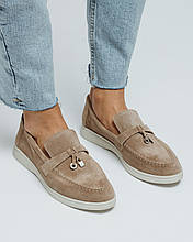 Лофери жіночі Lonza 3041 36 візон замша