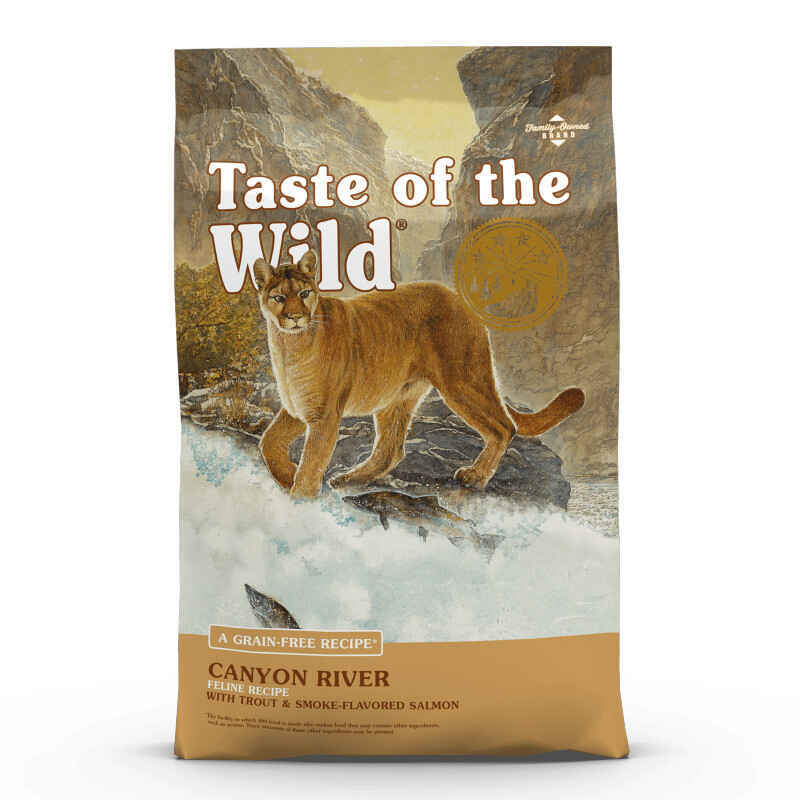 Taste of the Wild Canyon River Feline Formula (Тейст оф зе Вайлд) сухий корм для котів із фореллю та лососем