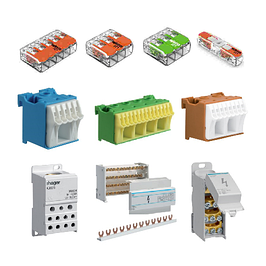 Шини, клемники, гребінки