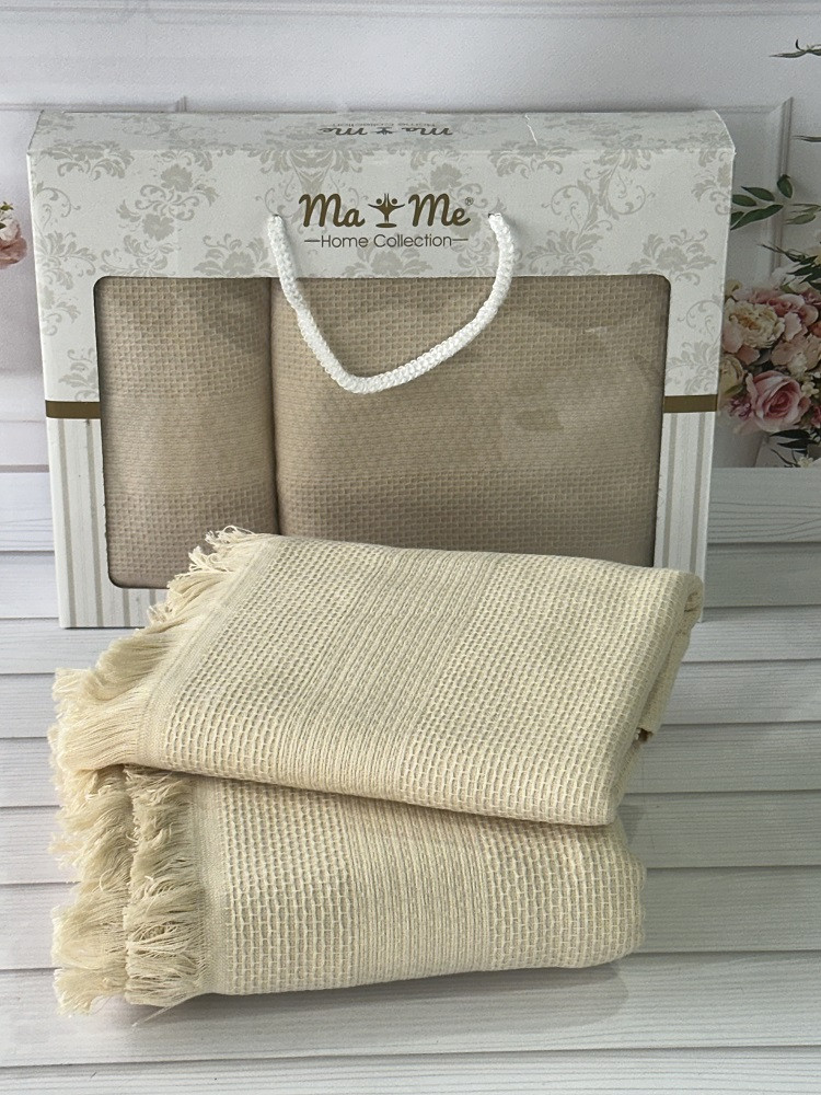 MaMe bernini 2в1 махрові рушники (баня+обличчя). Туреччина 10, фото 1