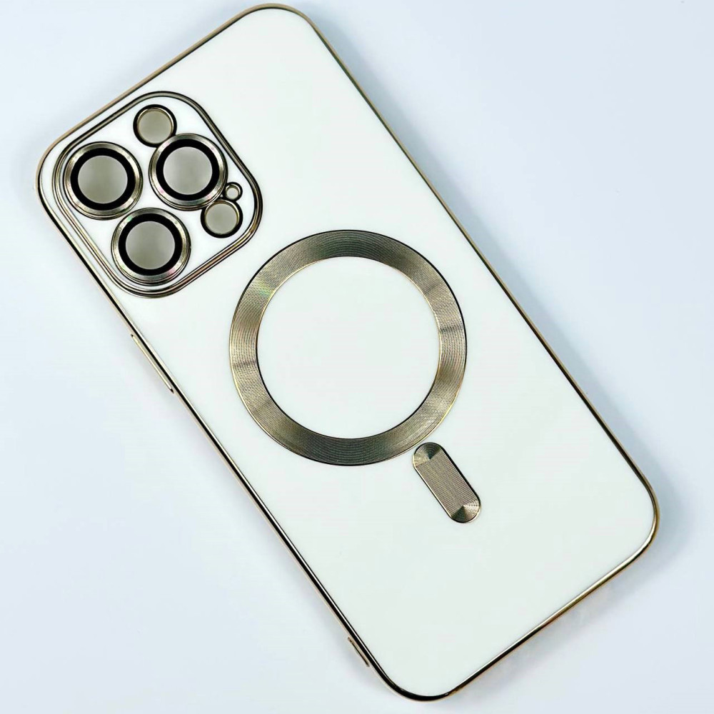 Чохол Golden Line з MagSafe для iPhone 12 Pro Max White