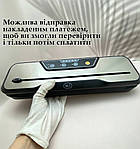 Вакууматор пакувальник їжі з пакетами Wi-simple 6612 з вбудованим ножем. Вакумізатор пакувальник для дому, фото 9