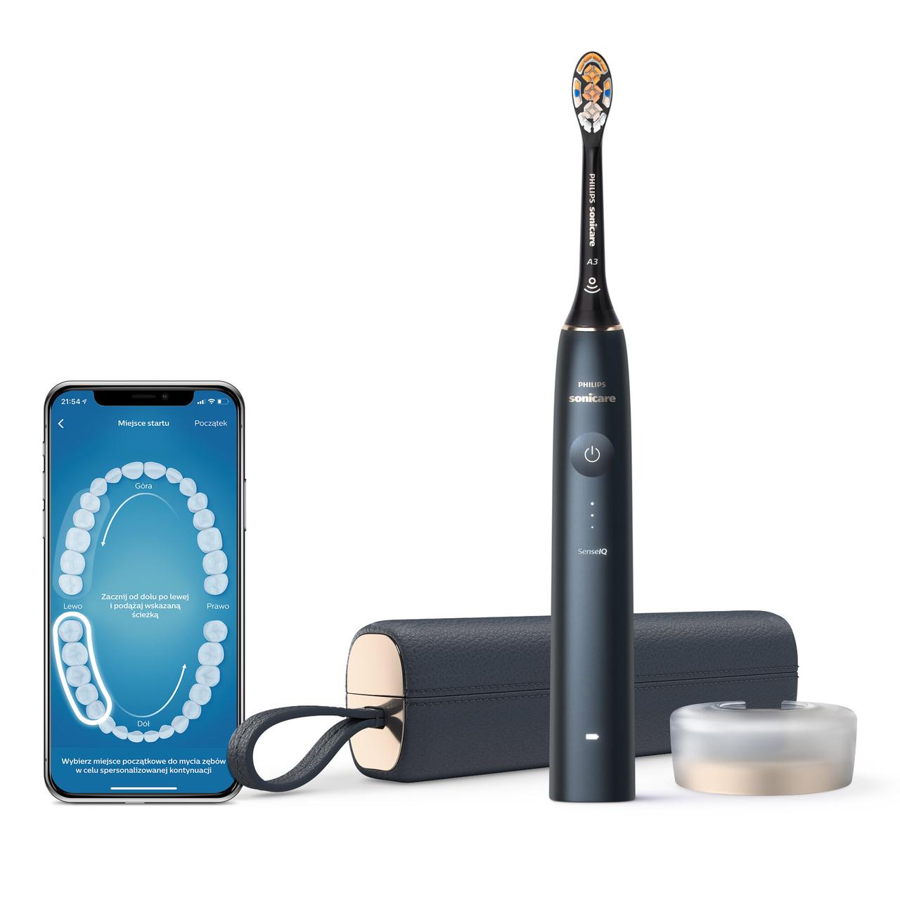 Електрична зубна щітка Philips Sonicare 9900 Prestige SenseIQ HX9992/12
