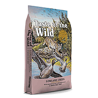 Taste of the Wild Lowland Creek Feline Formula (Тейст оф зе Вайлд) сухий корм для котів з перепелом і качкою