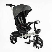 Велосипед 9155 / 603-85 BestTrike "Marco" (1) поворотне сидіння, складне кермо, колеса з прогумованим PU, кошик, телескопічна