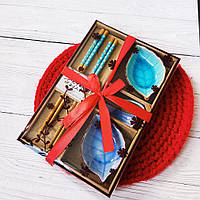 Подарунковий набір приладдя для суші Блакитний