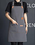 Фартух для продавця кухні парикмахера майстра бариста клінінга, фото 6