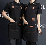 Фартух для продавця кухні парикмахера майстра бариста клінінга, фото 7