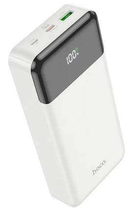 Power Bank Hoco J102A 20000mAh Cool figure 20W QC3.0 white, фото 3