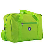 Сумка(ручна поклажа) Польща салатова 40х30х20см/24л/0.5кг/Fly 0234, фото 2