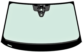 Скло лобове Audi A4 B9 16- KOMBI/SEDAN Securit VIN, молд.