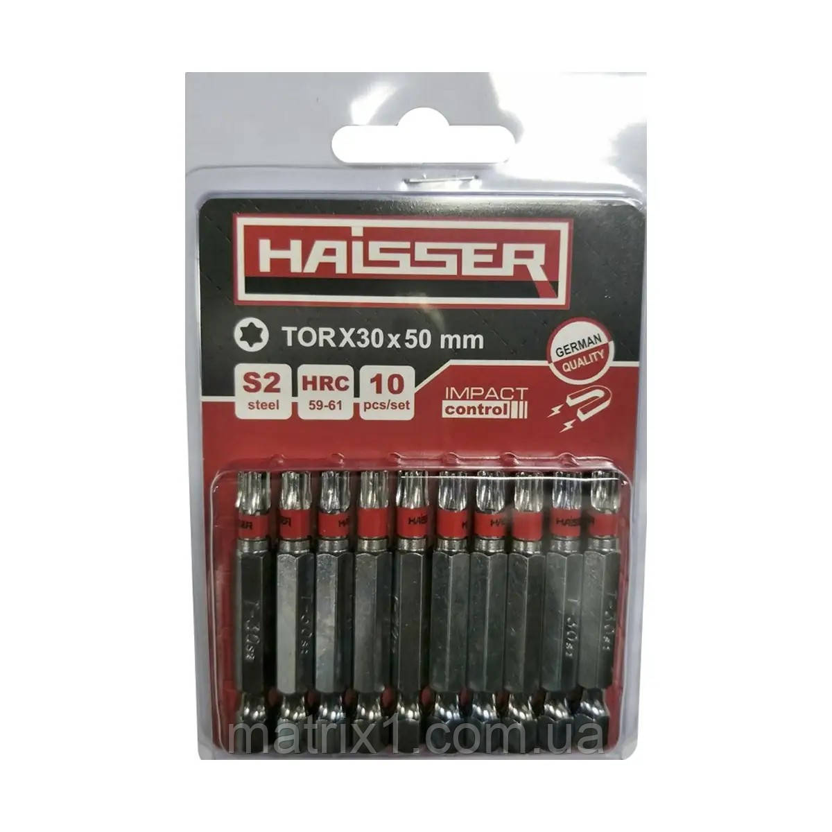 Біта магнітна TORX T30 50 мм HAISSER 81355