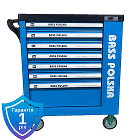 Шафа-тумба інструментальна на колесах 251 шт Bass Polska 3059