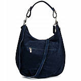 Італійська жіноча натуральна замшева сумка -шоппер Beltimore, фото 3