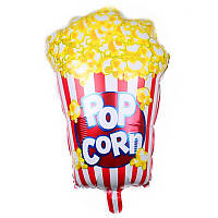 Фольгована кулька велика фігура Попкорн 65х43см Китай