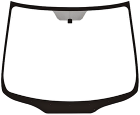 Скло лобове Mitsubishi Grandis 03-11 MINIVAN Pilkington кріп.дзерк.