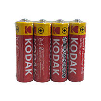 Батарейки сольові AA Kodak Super Heavy Duty AA R6P 60 штук/упаковка, фото 4