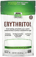 Эритритол цукрозамінник NOW Erythritol 454 g