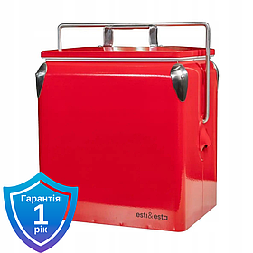 Портативний туристичний холодильник червоний 13 л ESTI&ESTA CM-3200-A-MP