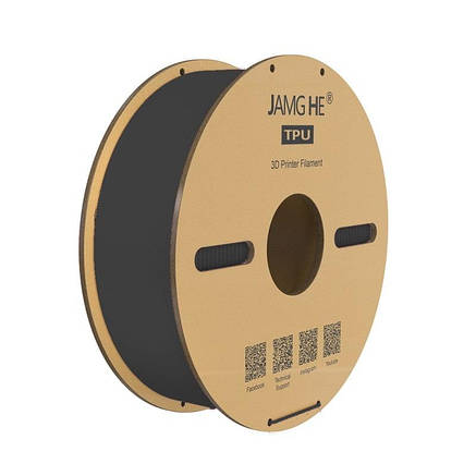 Пластик в котушці для 3D друку TPU Jamg He 1,75 мм 1 кг, фото 3