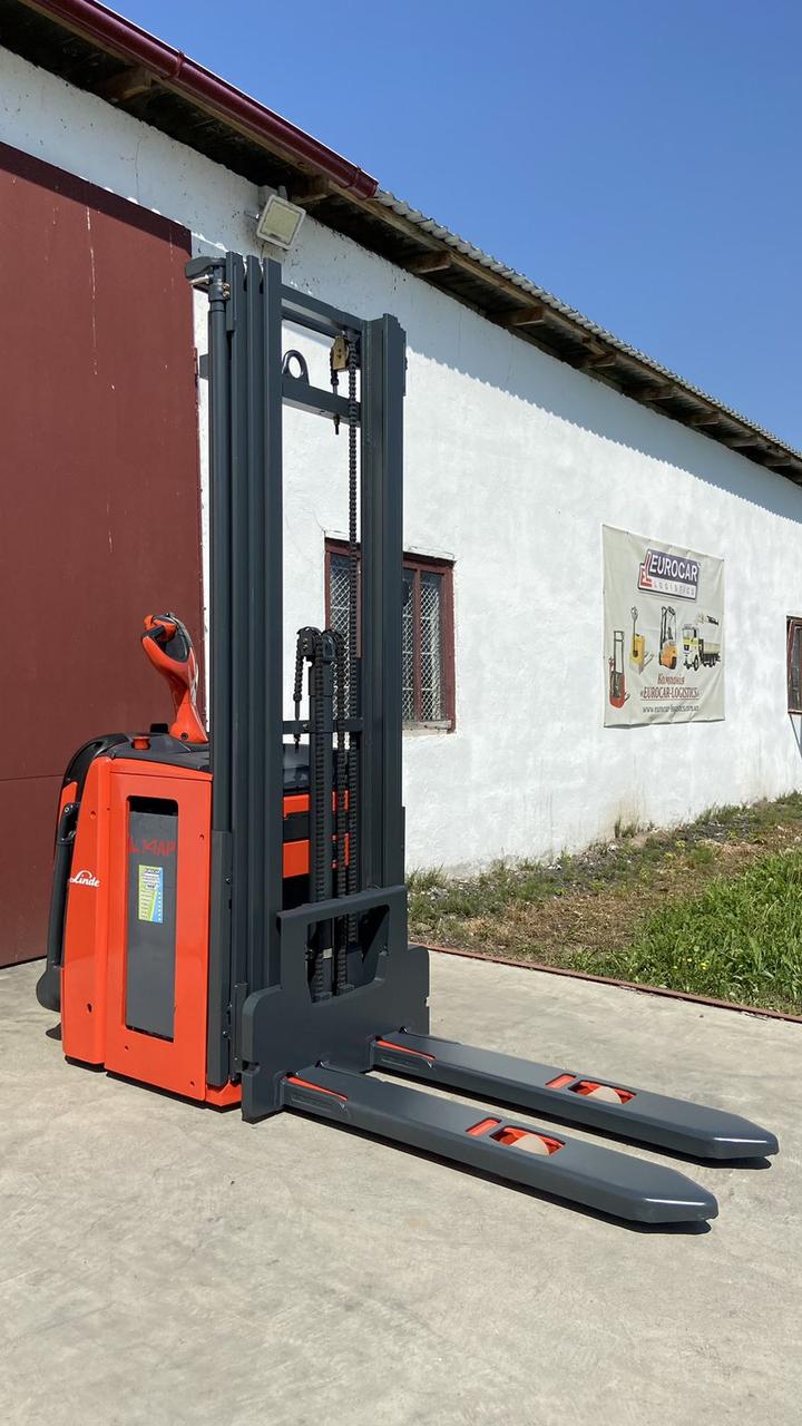 Б/У Штабелер електричний LINDE L 14AP 1,4т 5,3м 2017, фото 1