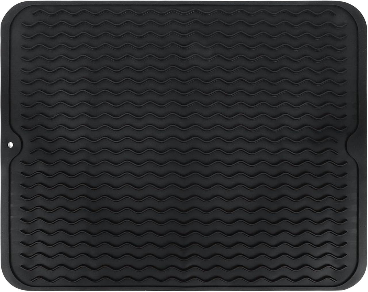 Барний килимок SUNLAND 50 на 40 см. Термостійкий Black, фото 1