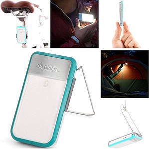 Портативний ліхтар-повербанк BioLite TraveLight 135 (Teal)