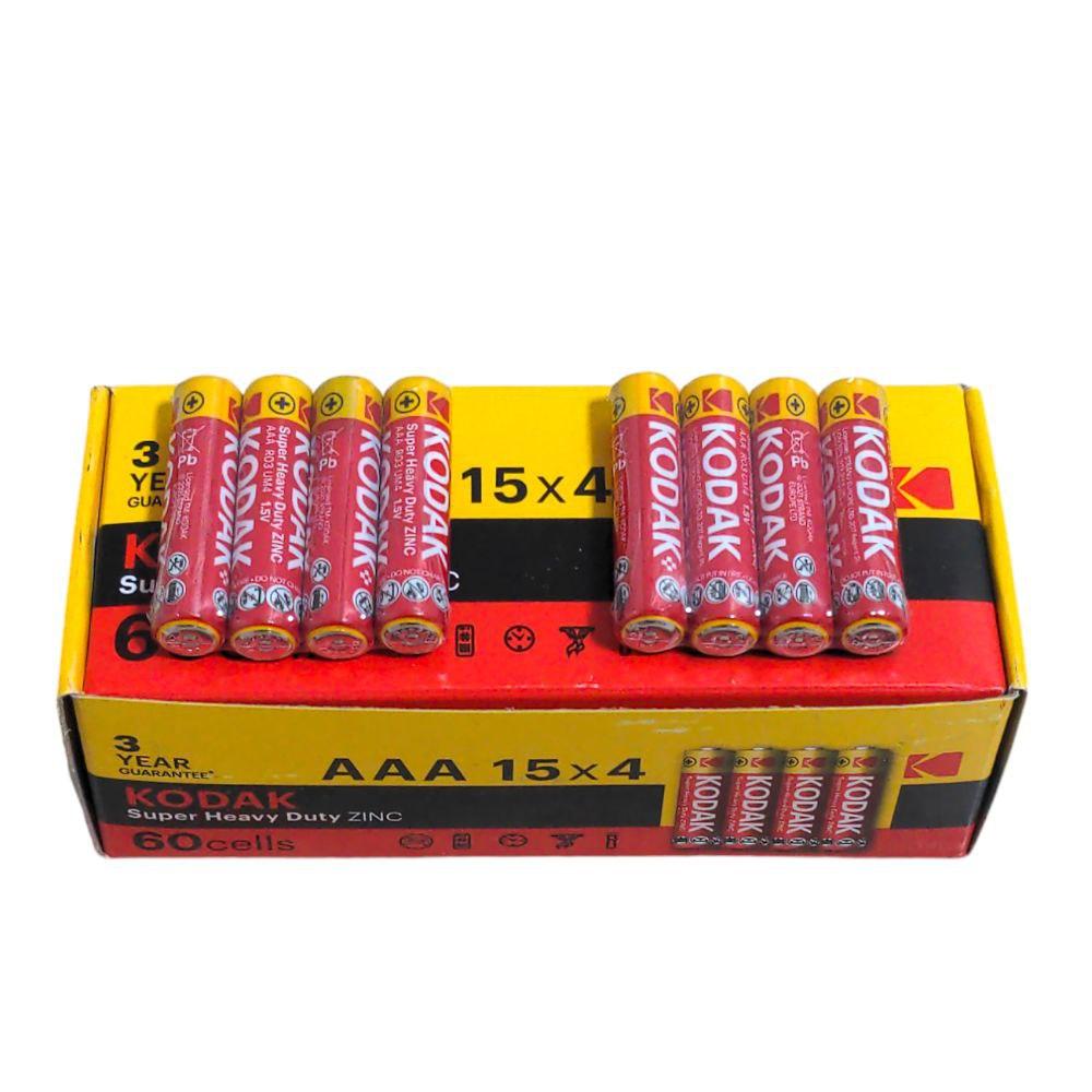Батарейка сольова AAА Kodak R03 UM4 1.5 V, міні-пальчикова батарейка