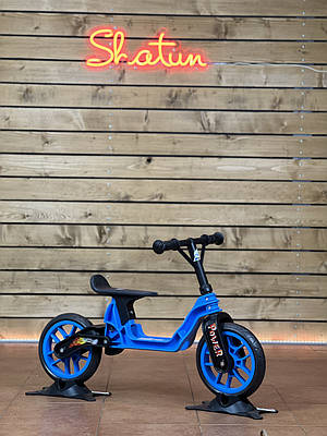 Біговел велобіг Orion 503 блакитно-чорний