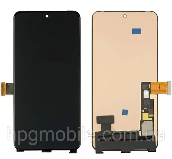 Дисплей для Google Pixel 8a OLED модуль (екран та сенсор) оригінал, Чорний, фото 1
