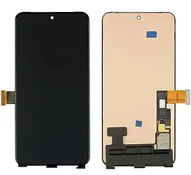 Дисплей для Google Pixel 8a OLED модуль (екран та сенсор) оригінал, Чорний