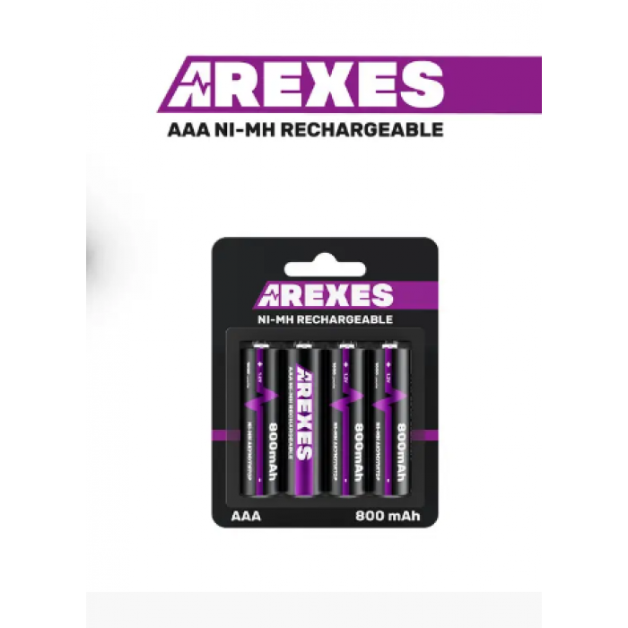 Акумулятор ААА Arexes (800mAh) 1.2v (NI-MH) мініпальчик
