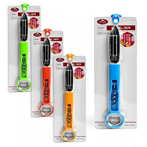 Овочечистка з відкривачкою і штопором "3в1" R88985 9*24.5см