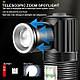 Ліхтар 2 в 1 SY-2209-Р50+18SMD, Li-Ion акум., індикація заряду, ЗП USB, zoom, фото 5