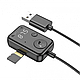 Автомобільний FM-модулятор Borofone BC49 June USB трансмітер з Bluetooth V5.3, фото 5