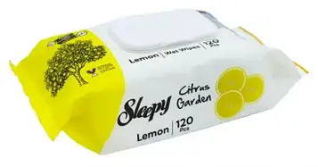 Серветка волога SLEEPY Citrus Garden  №120 клапан