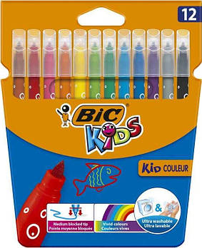 Фломастери Bic Kid Couleur 12 кольорів (bc9202932)