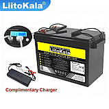 Акумулятор LiitoKala LiFePO4 12V 200Ah +LCD (LP-12200) на 4000+ циклів, фото 3