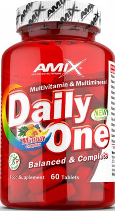 Вітаміни та мінерали AMIX Daily One 60 таблеток, фото 1