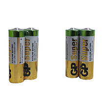 Лучні батарейки Super Alkaline GP AA LR6 1.5 V 40 штук/упаковка, фото 5