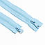 Блискавка тракторна тип 5 з двома бігунками, колір ніжно-блакитний, довжина 100 см, фото 2