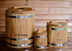 Діжка дубова для солінь 20 л