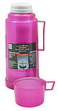 Термос STENSON MT-0215 1000 мл рожевий, фото 2