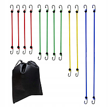 Ремені Amazon Basics Bungee для транспортування, 12 шт