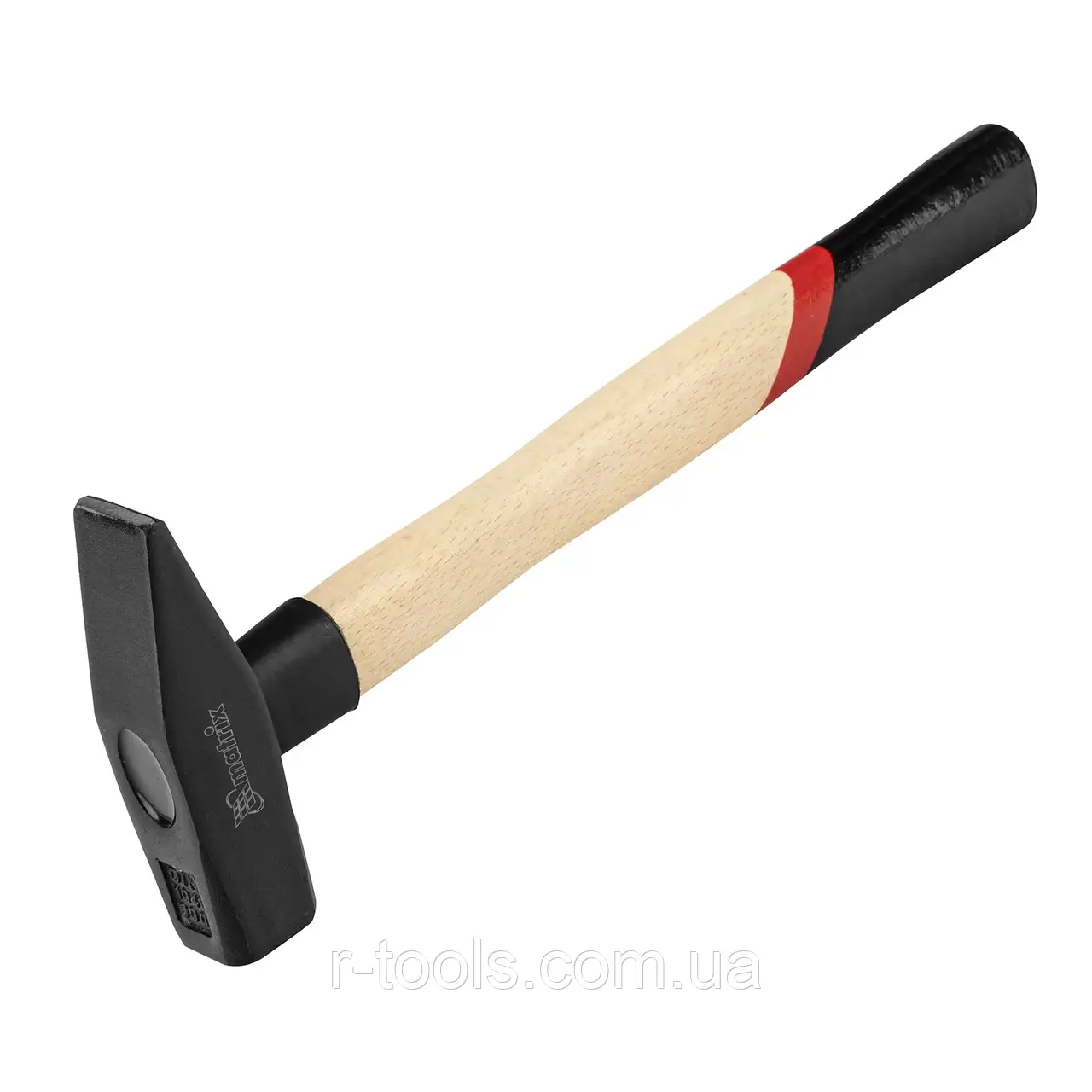 Молоток слюсарний 600 г квадратний бойок дерев'яна ручка MTX 102339