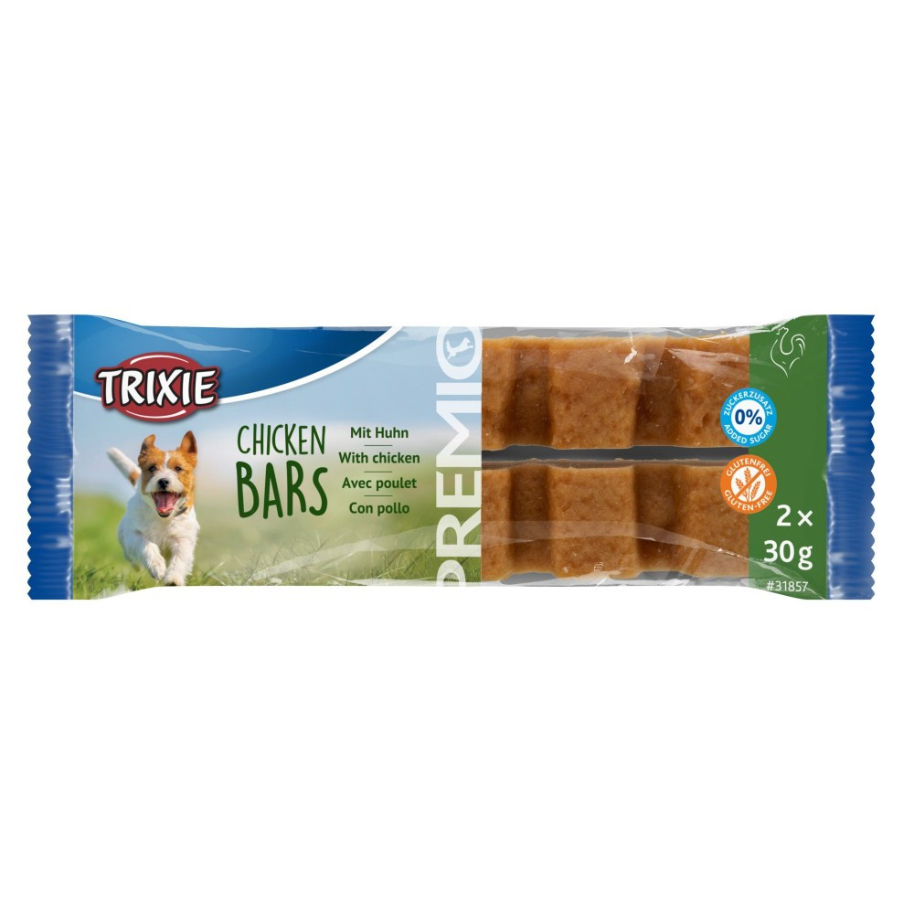 Ласощі для собак м'ясні батончики з куркою Trixie Premio Chicken Bars 60 г